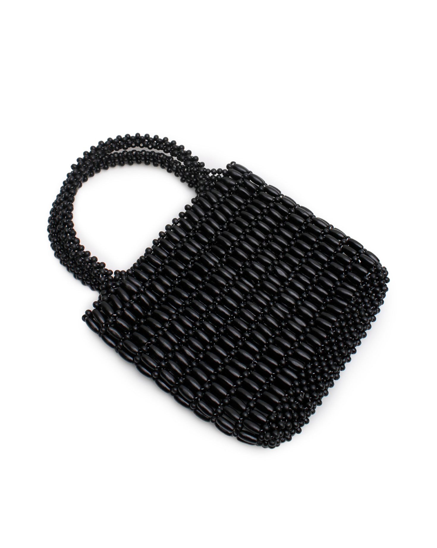 La Tribe | Beaded Bag - Black