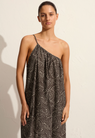 Matteau | Voluminous One Shoulder Dress - Jasmine Cocoa