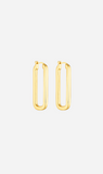 Porter Jewellery | Oval Hoops - Gold