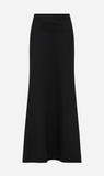 St Agni | Pinstripe Maxi Skirt - Black