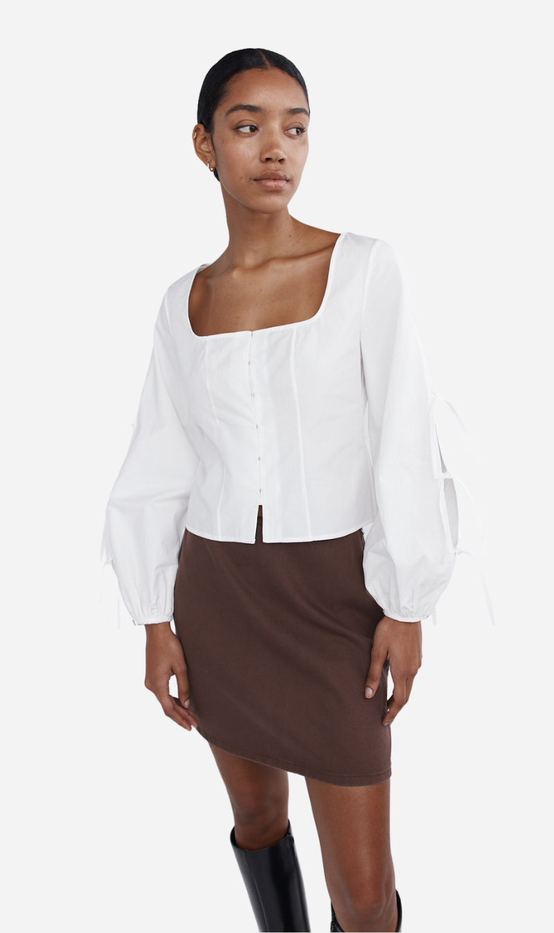 Marle | Claudette Top - Ivory