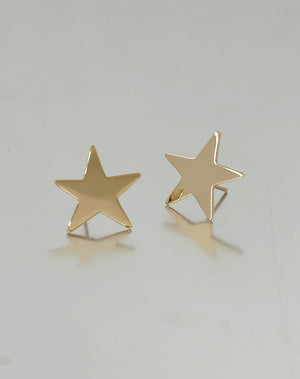 Meadowlark | Star Earrings Medium - Sterling Silver