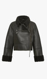 Camilla & Marc | Kula Leather Jacket - Khaki