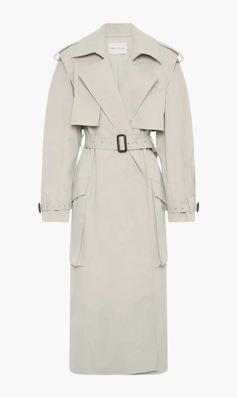 Camilla And Marc | Simona Trench - Oyster