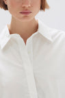 Assembly Label | Veronica Poplin Long Sleeve Shirt - White