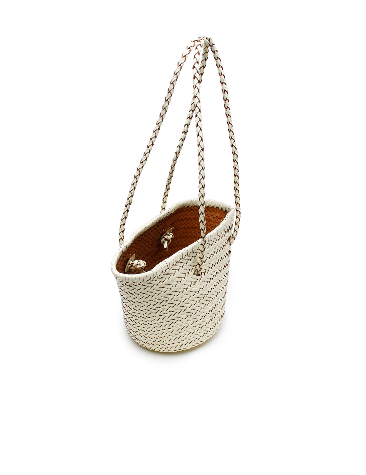 La Tribe | Woven Bucket Bag - Cream