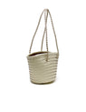 La Tribe | Woven Bucket Bag - Cream