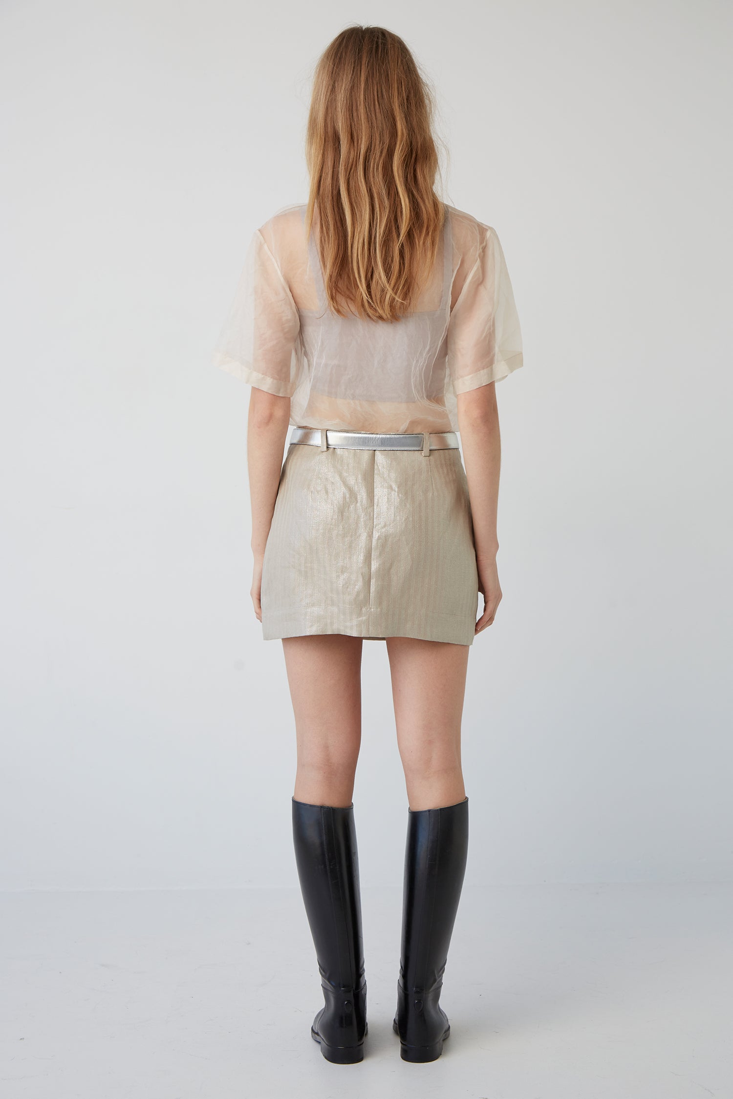 Zambesi | Go Go Skirt - Foiled Linen