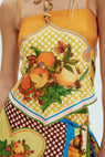 Alemais | Lemonis Silk Scarf Top - Print