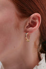 Karen Walker | Baroque Earrings - Gold