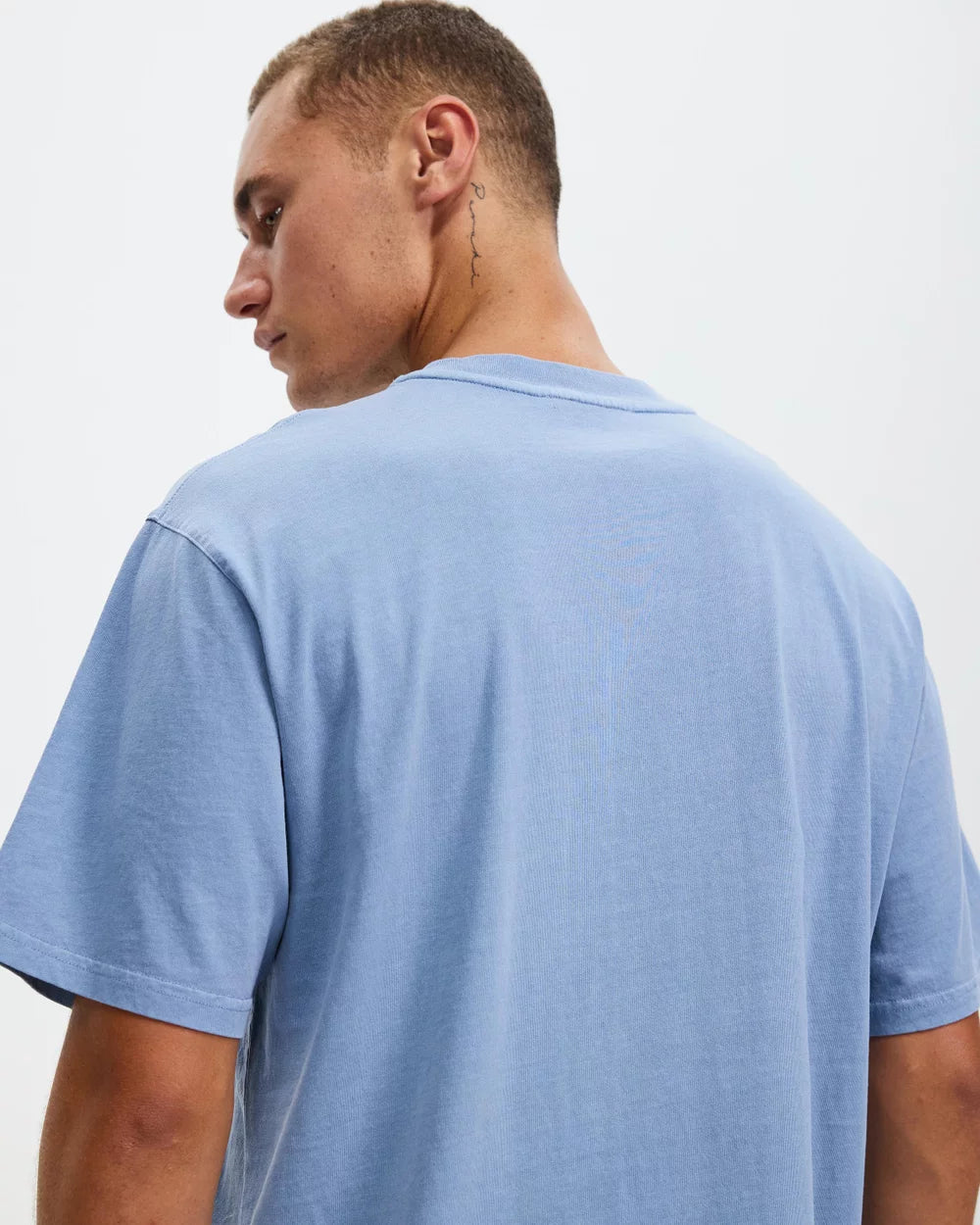 Assembly Label | Knox Oversized Organic Tee - Glacial