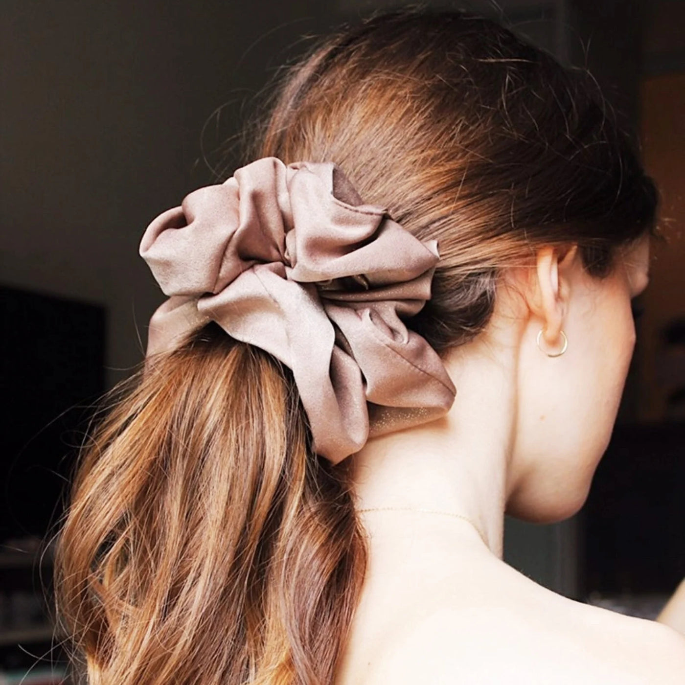 Queen Of The Foxes | Xl Scrunchies - Chocolate