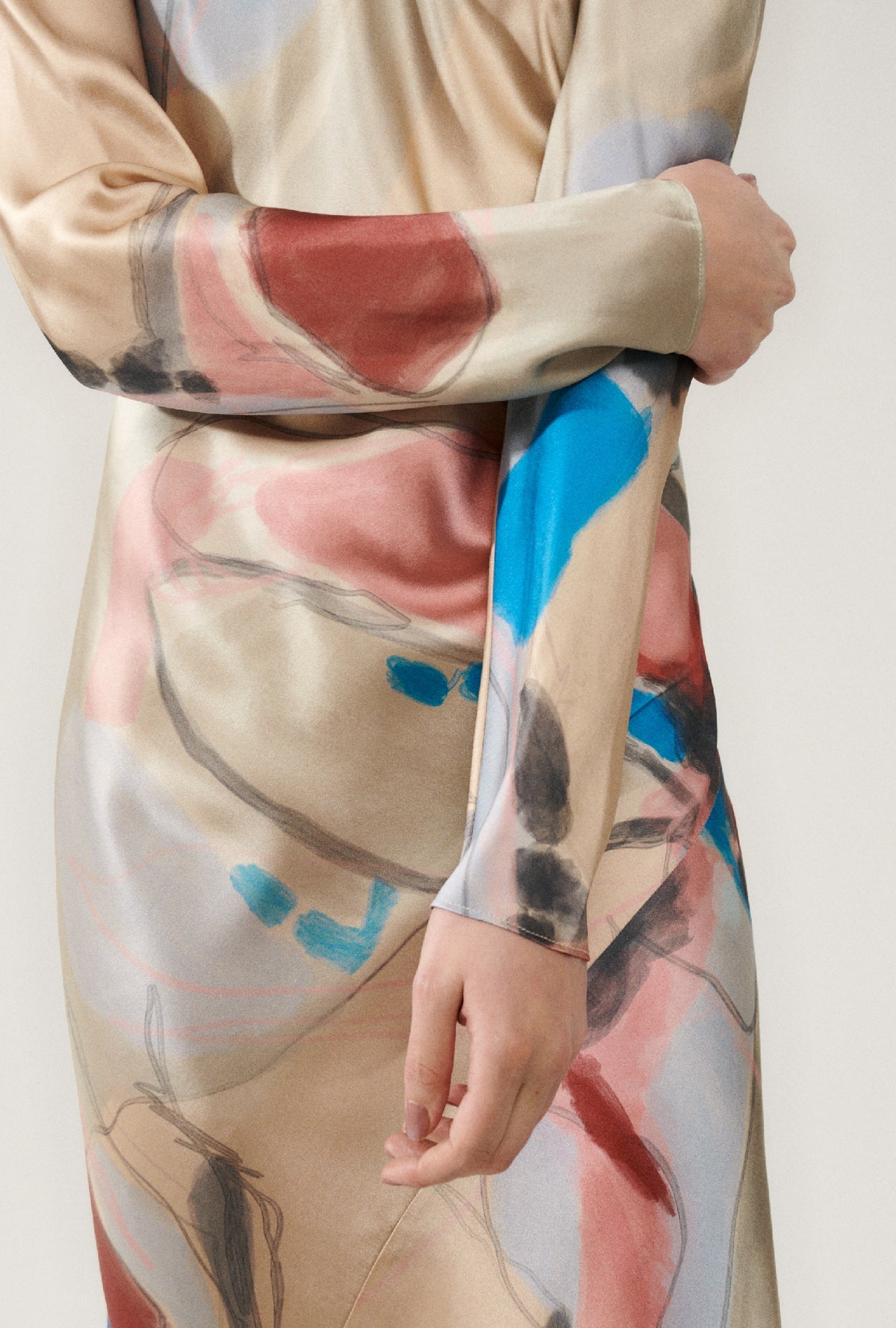 Silk Laundry | Sienna Dress - Expressionist