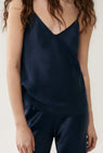 Silk Laundry | Bias Cut Cami - Midnight