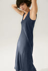 Silk Laundry | Scoop Neck Dress - Midnight