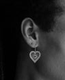 Zoe & Morgan | Amor Earrings - Silver/Chrome Diopside