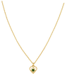 Zoe & Morgan | Kind Heart Necklace - Gold/Chrome Diopside