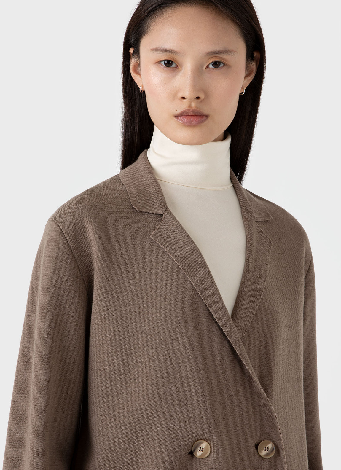 Sunspel | Merino Milano Blazer - Sandstone