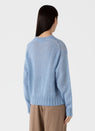 Sunspel | Mohair Jumper - Cornflower