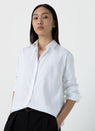 Sunspel | Classic Longsleeve Shirt - White