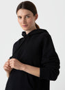 Sunspel | Loopback Hoodie - Black