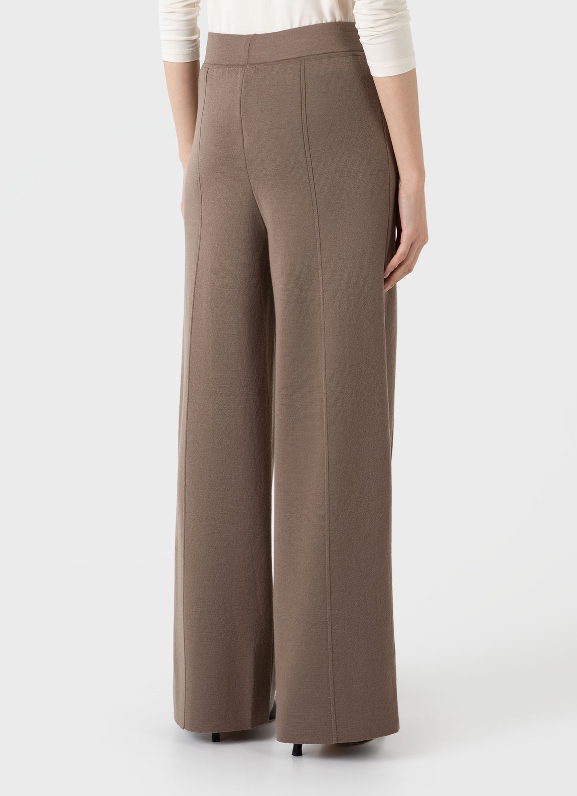 Sunspel | Merino Milano Trouser - Sandstone