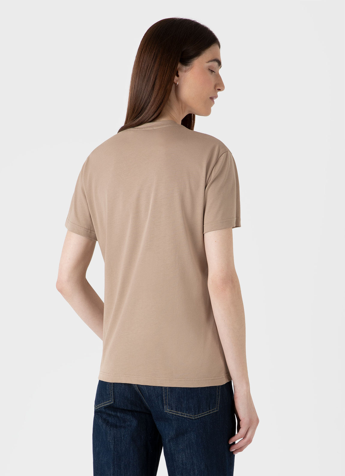 Sunspel | Boy Fit T.Shirt - Sandstone