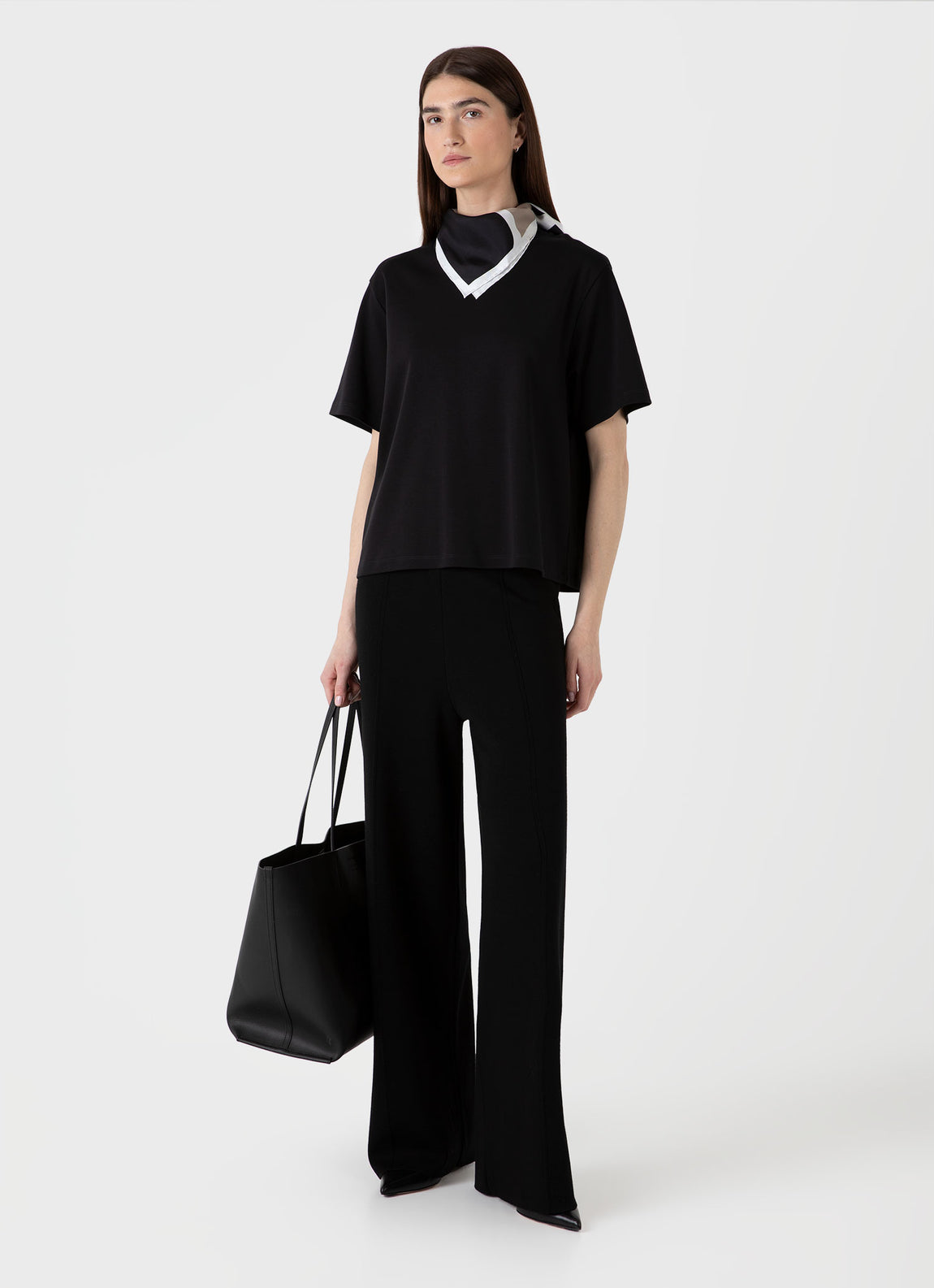 Sunspel | Boxy T.Shirt - Black