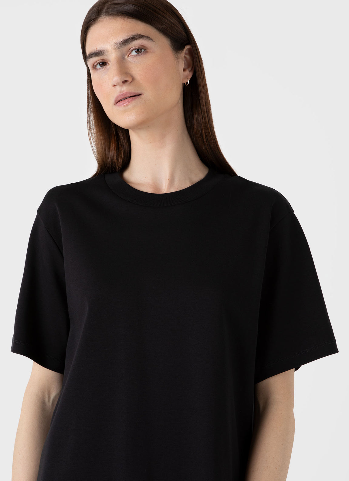 Sunspel | Boxy T.Shirt - Black