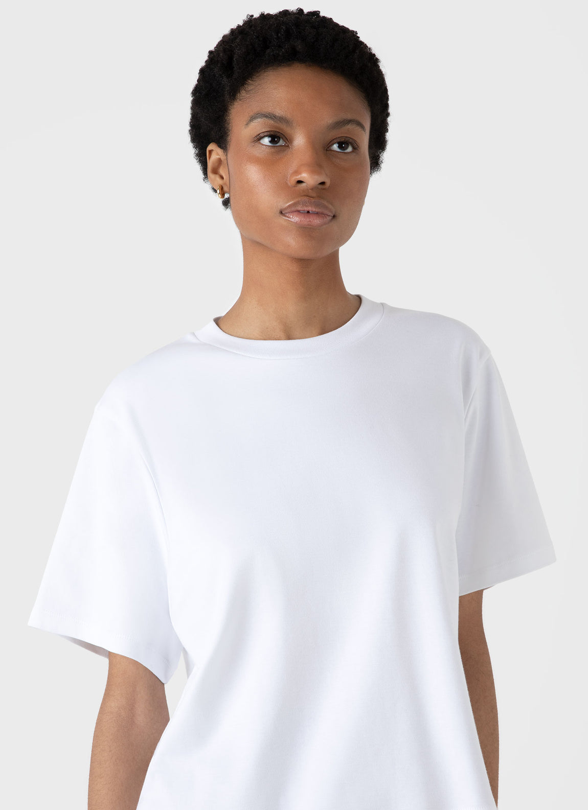 Sunspel | Boxy T.Shirt - White