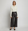 Proenza Schouler White Label | Leather Culottes - Black