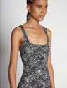 Proenza Schouler White Label | Speckle Knit Dress - Pearl/Black