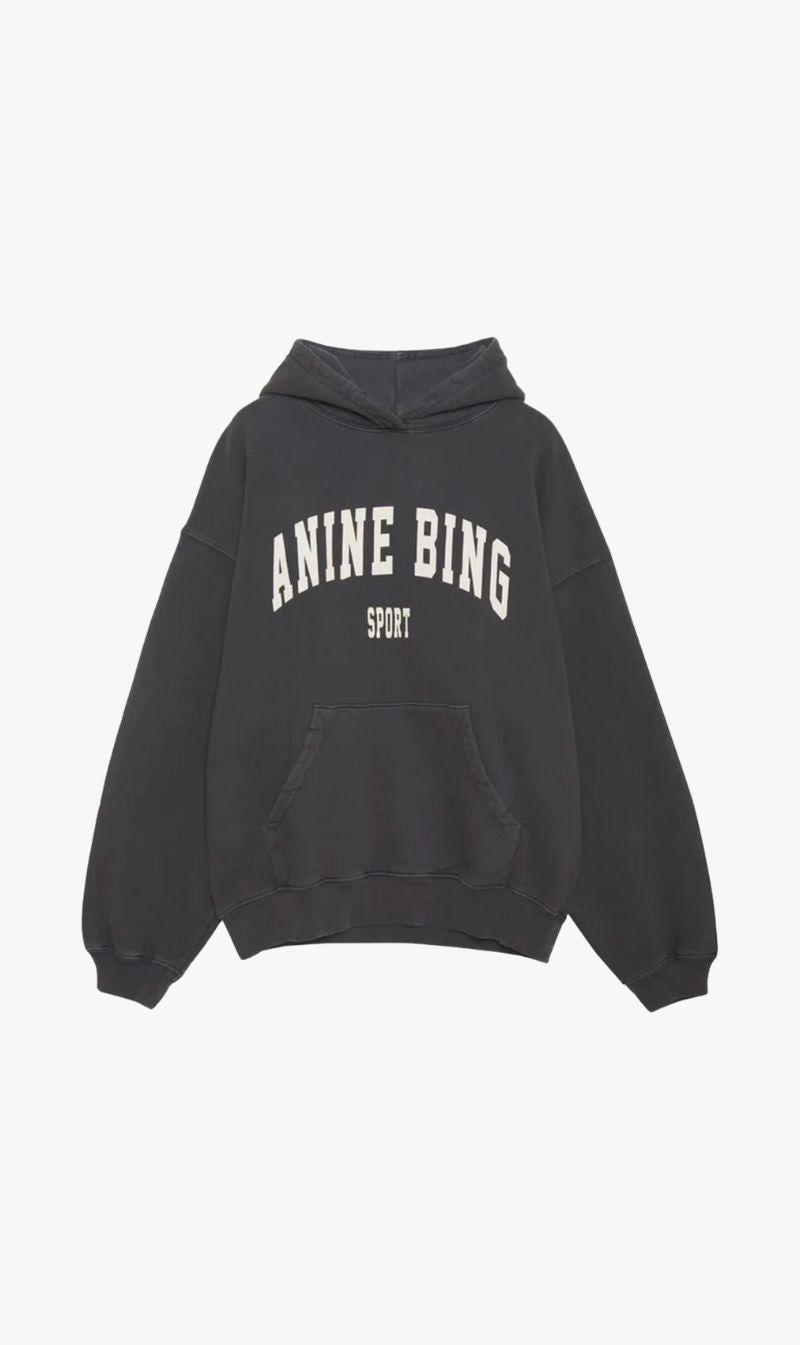 Anine Bing | Harvey Sweatshirt - Washed Black