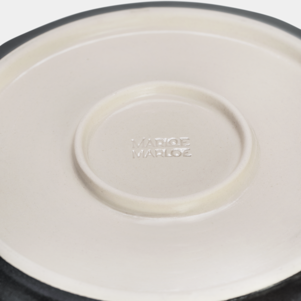 Marloe Marloe | Organic Display Plate - Charcoal