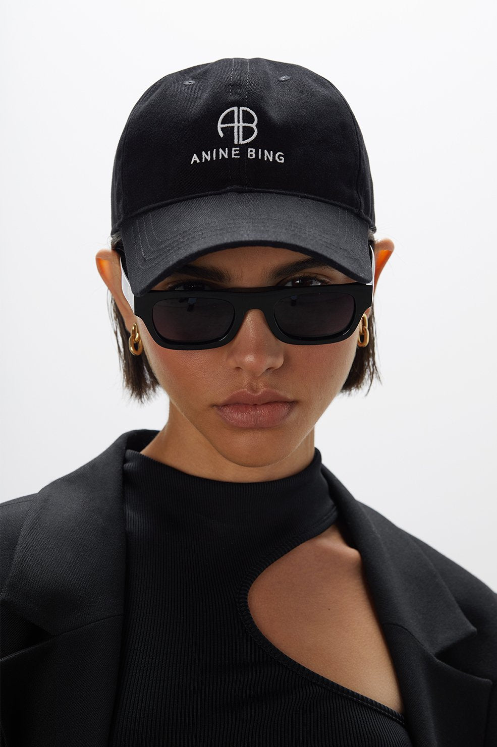 Anine Bing | Jeremy Baseball Cap - Black