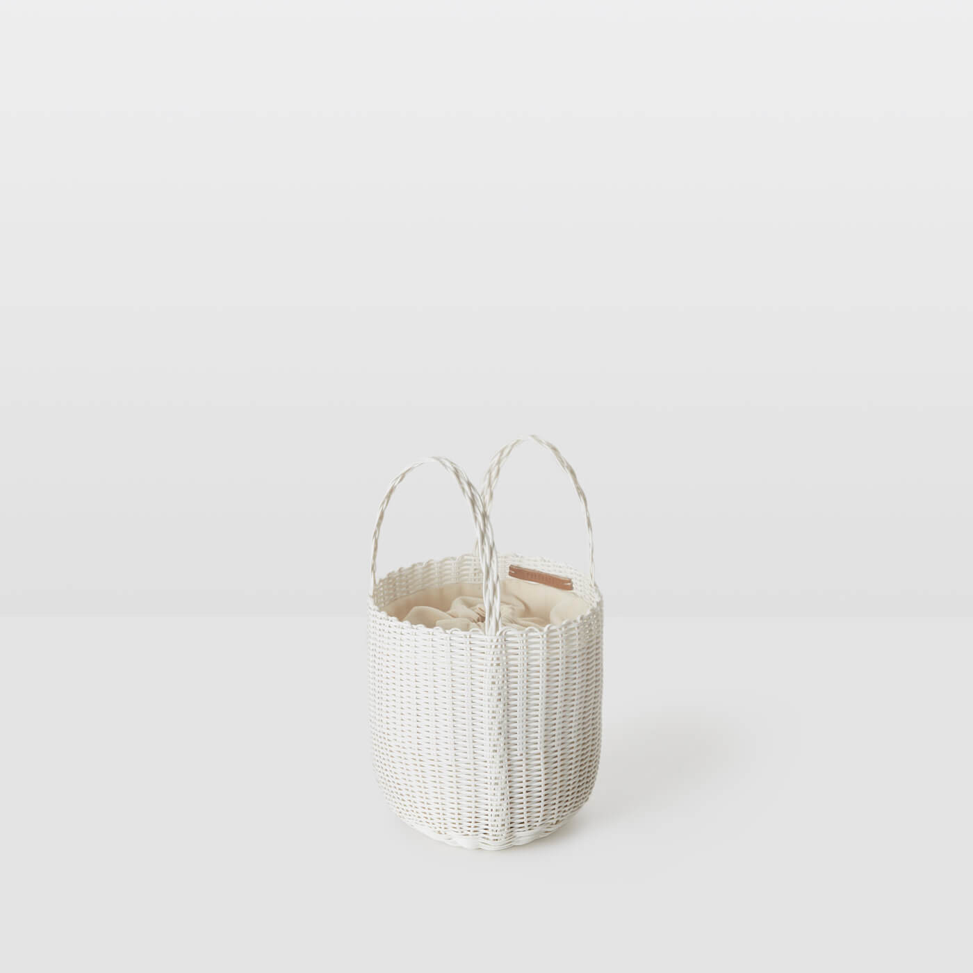 Palorosa | Small Bucket Basket - White