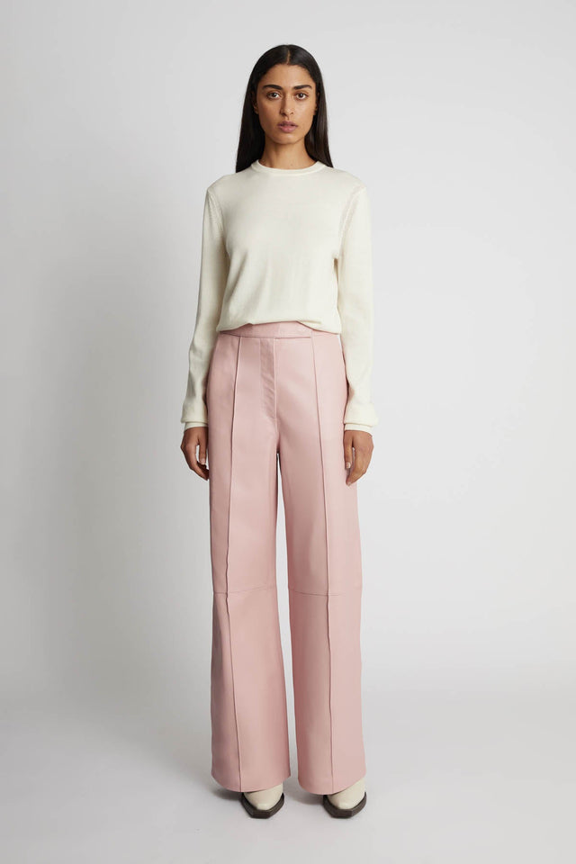 Camilla and Marc | Jean Leather Pant - Blush