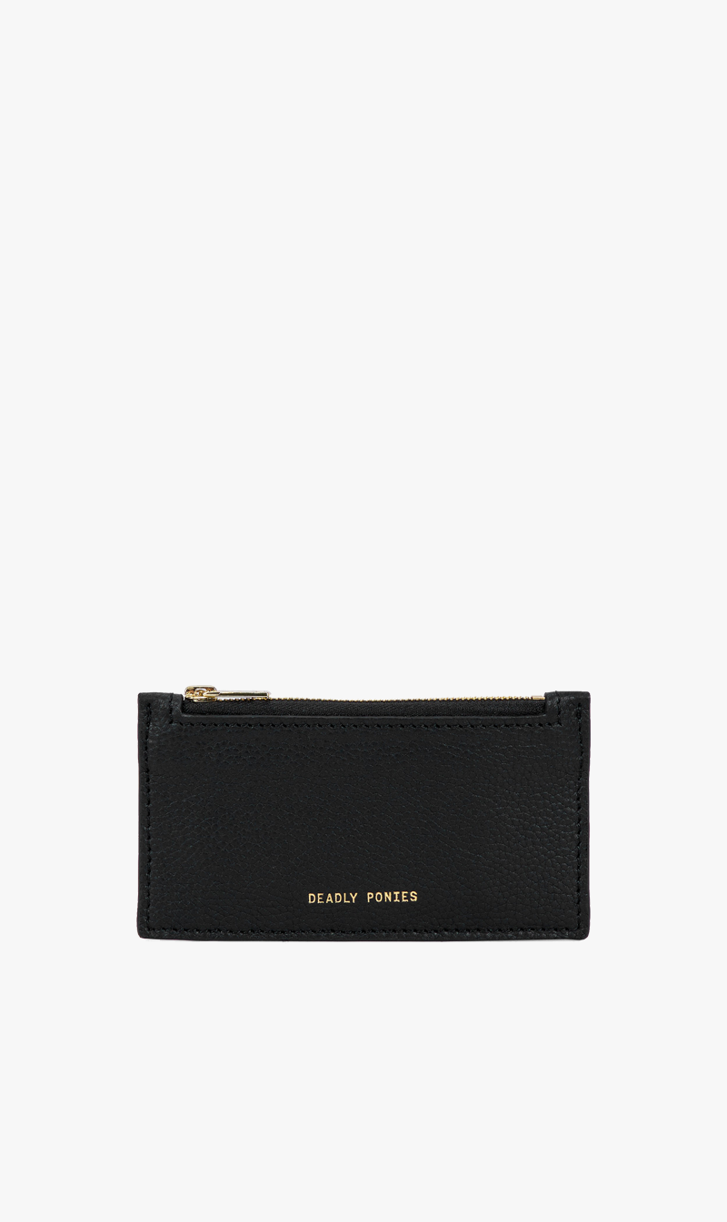 Deadly Ponies | Card Holder - Black