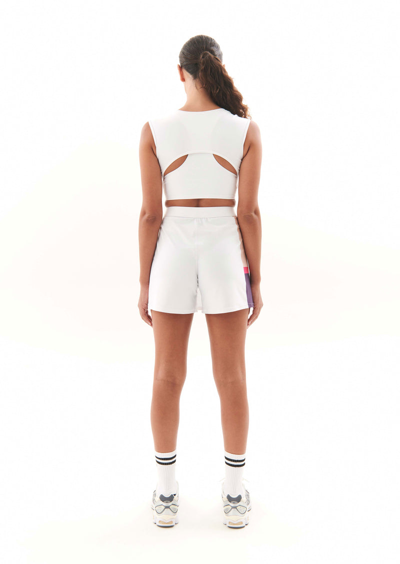 P.E Nation | Pre Season Skirt - Optic White