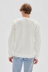 Assembly Label | Archer Textured Crew - Antique White