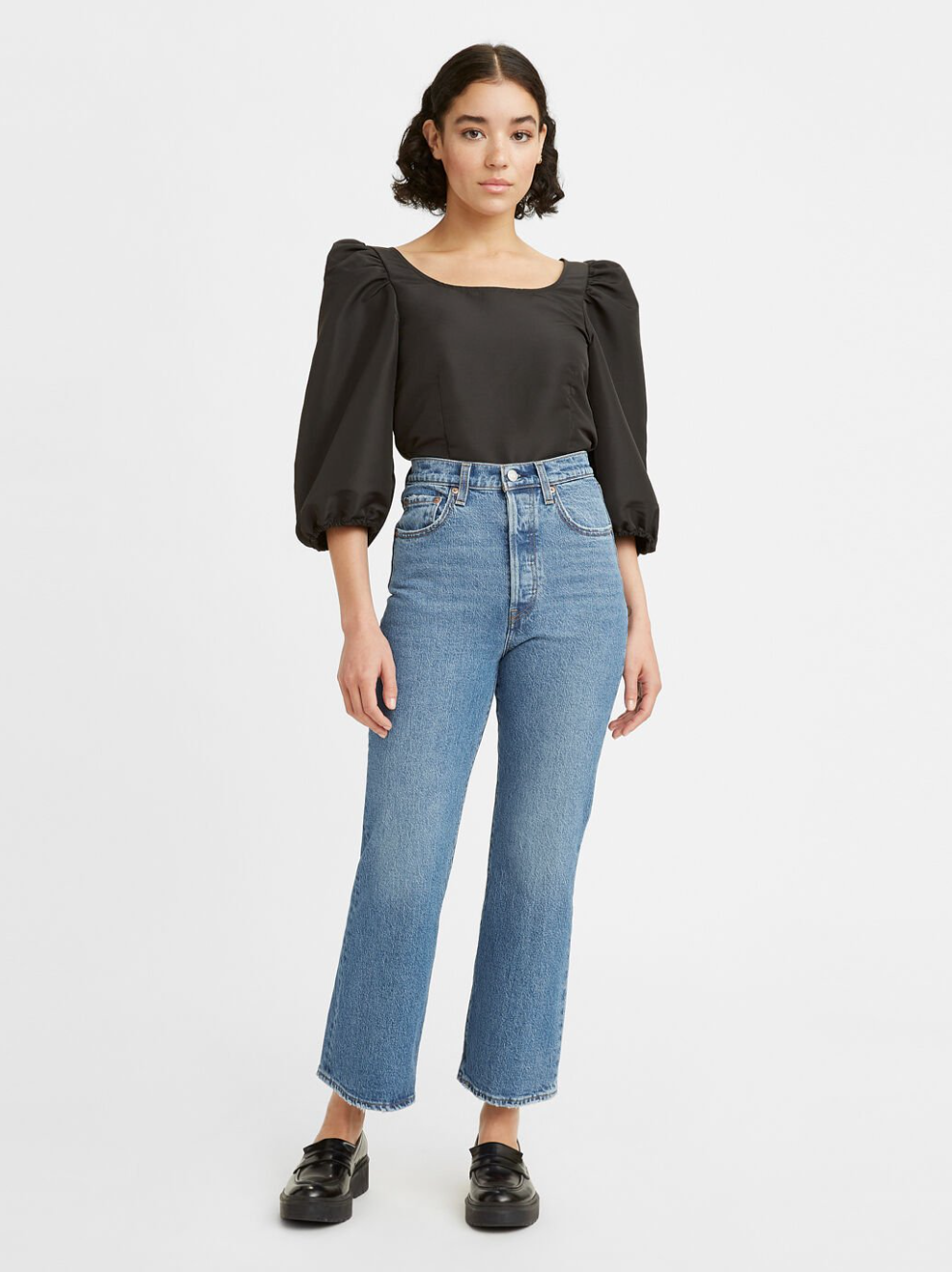 Levis | Ribcage Cropped Bootcut Jean - Jazz Icon