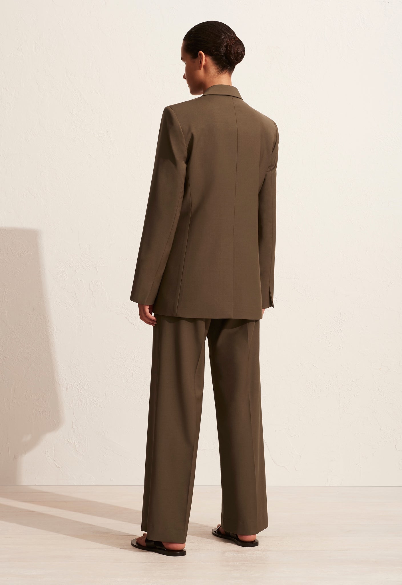 Matteau | Relaxed Tailored Blazer - Coffee
