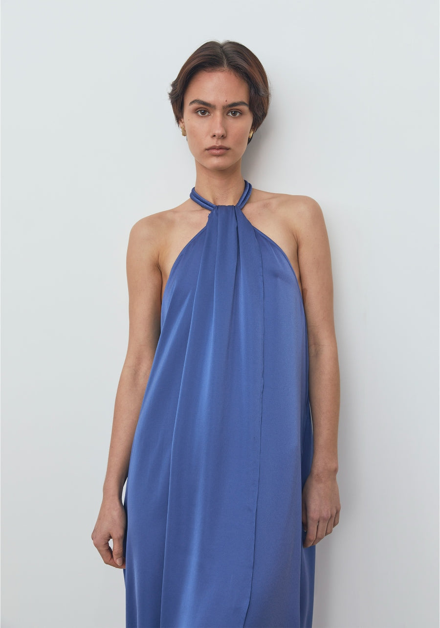 Viktoria & Woods | Beatrice Halter Dress - Cobalt