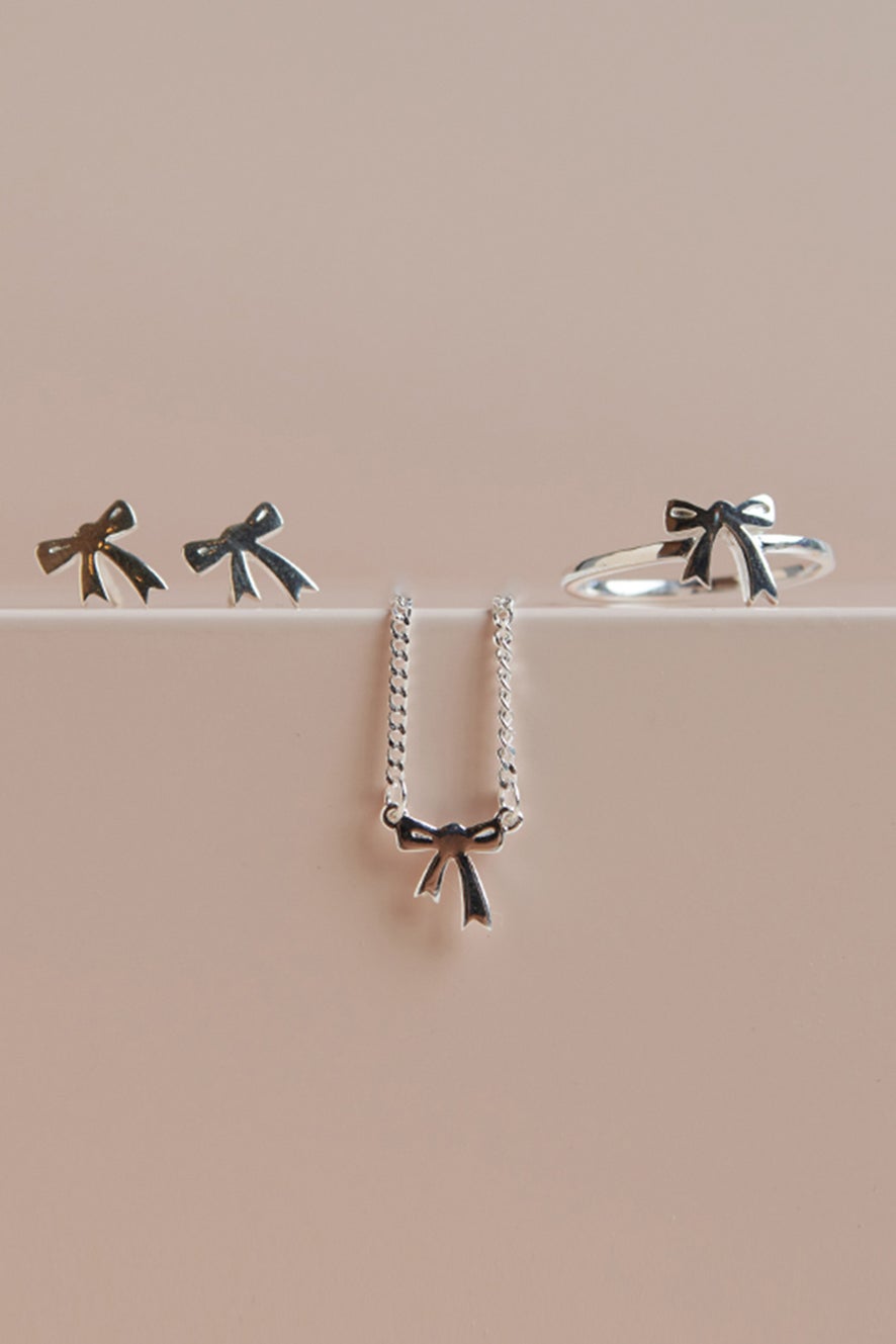Karen Walker Jewellery | Mini Bow Gift Set - Silver